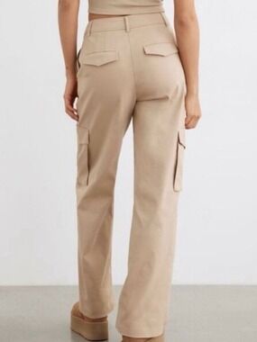 Dynamite Ladies Cargo Pants - Tan